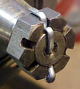 Cotter Pin Properly Bent